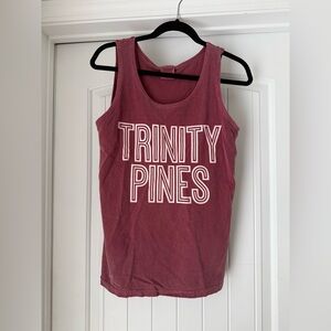 Comfort Colors Women's Maroon Tank